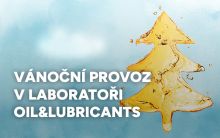 Vánoční provoz v laboratoři Oil & Lubricants