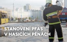 Stanovení PFAS v hasicích pěnách
