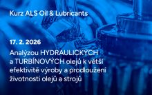 Pozvánka na kurz ALS Oil & Lubricants - 17. 2. 2026